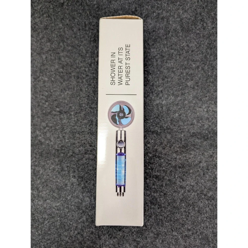 Drivse TurboShower Filtered Shower Head Pure Water High Pressure with 4 Filters